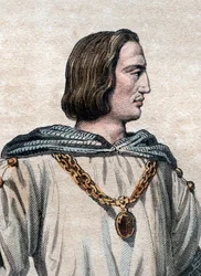 Portrait of Philip II Augustus (1165-1223), King of France